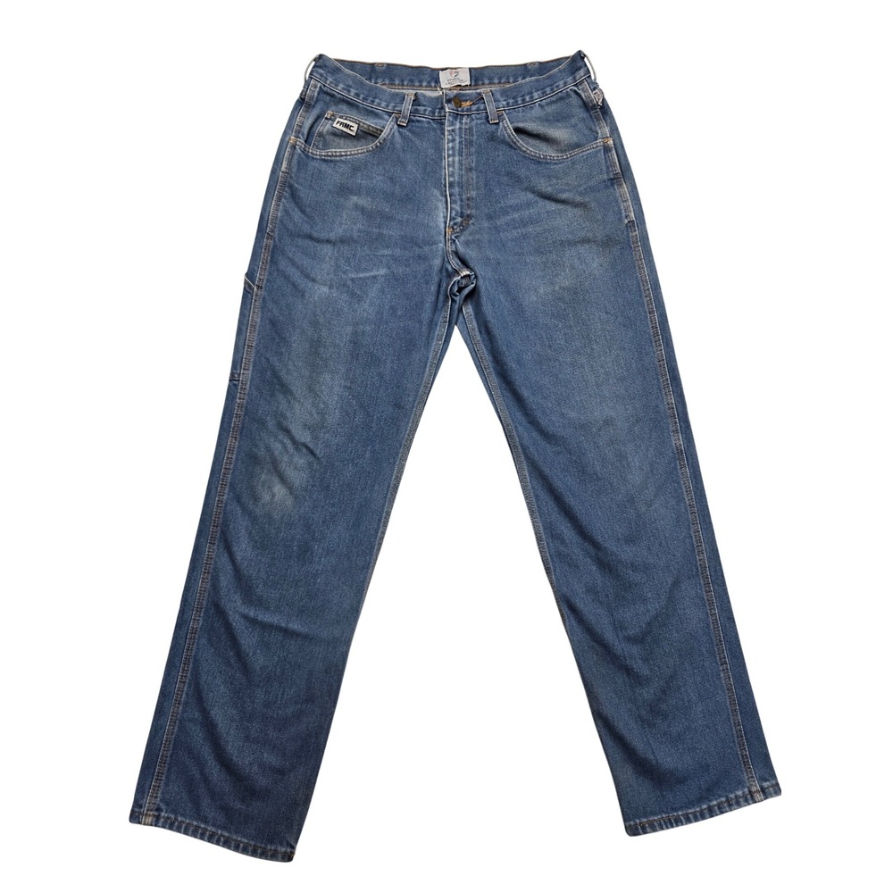 Tyndale FR Flame Resistant Carpenter Jeans Blue Work Pants Men 34x34 Gorpcore